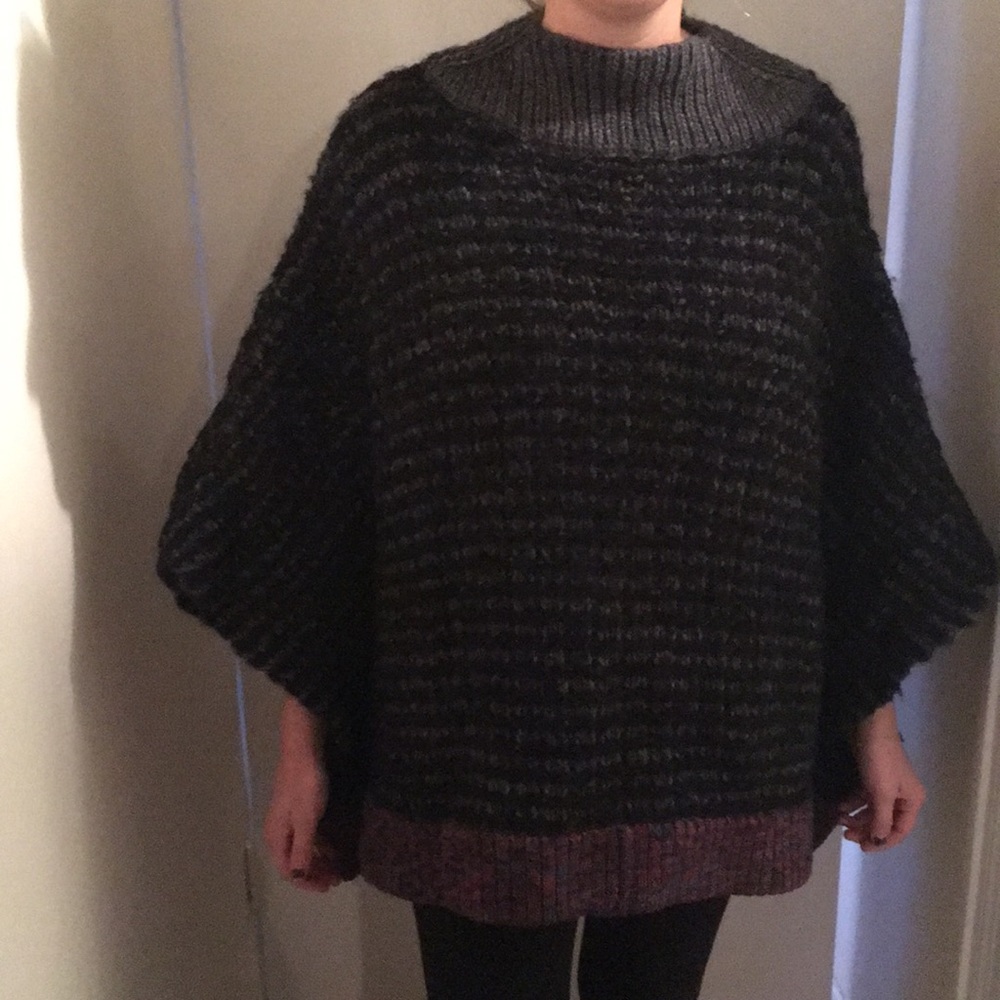 Rag & bone cold weather sweater poncho